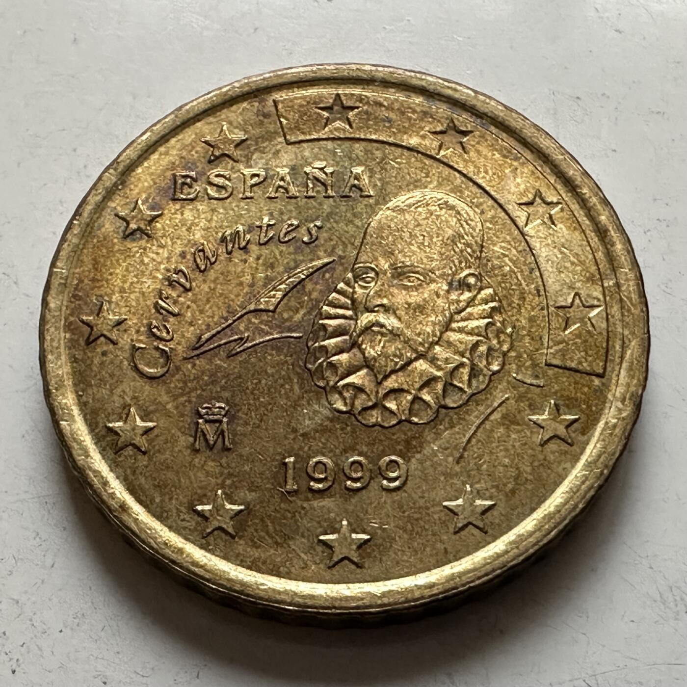 🌹外币初藏🌹🐯2026年第1场  每周二四六晚8️⃣点 接代拍 西班牙1999年50欧分