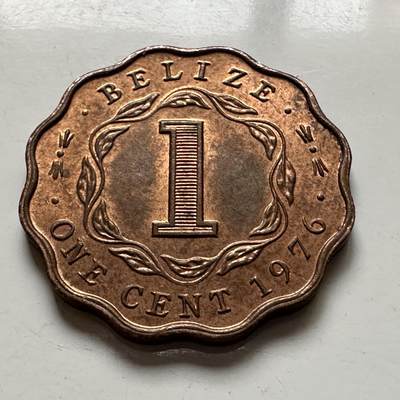 🌹外币初藏🌹🐯2026年第1场  每周二四六晚8️⃣点 接代拍 - 伯利兹1976年一分 b