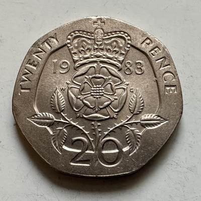 🌹外币初藏🌹🐯2026年第1场  每周二四六晚8️⃣点 接代拍 - 英国1983年20便士 全新