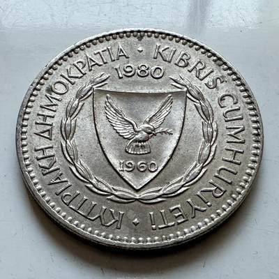 🌹外币初藏🌹🐯2026年第1场  每周二四六晚8️⃣点 接代拍 塞浦路斯1980年100米尔