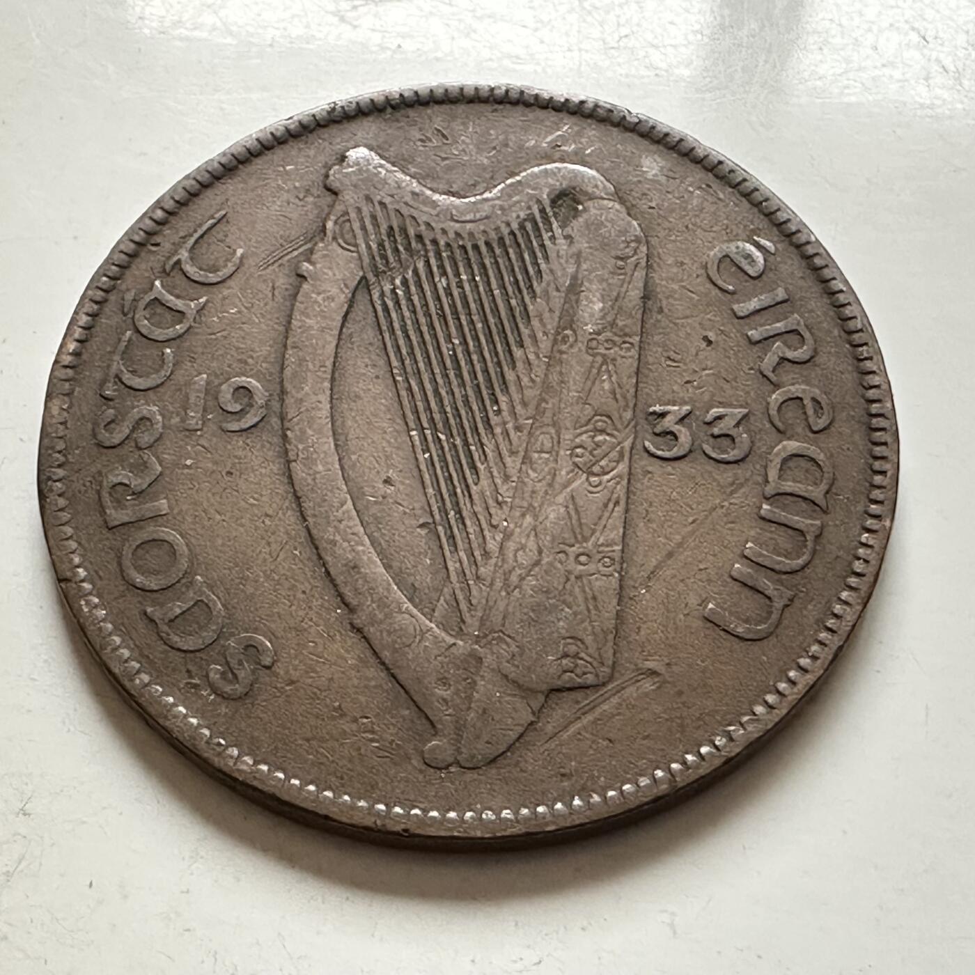 🌹外币初藏🌹🐯2026年第1场  每周二四六晚8️⃣点 接代拍 爱尔兰1933年一便士