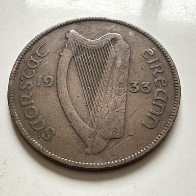 🌹外币初藏🌹🐯2026年第1场  每周二四六晚8️⃣点 接代拍 爱尔兰1933年一便士