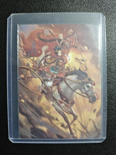 天玑星卡拍第157期《1.5周一截拍》持续收拍收评中 满赠卡需备注 - 星宿文创 星绣水浒 金艺匠绘 扈三娘 普卡