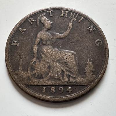 🌹外币初藏🌹🐯2026年第1场  每周二四六晚8️⃣点 接代拍 - 英国1894年一法新