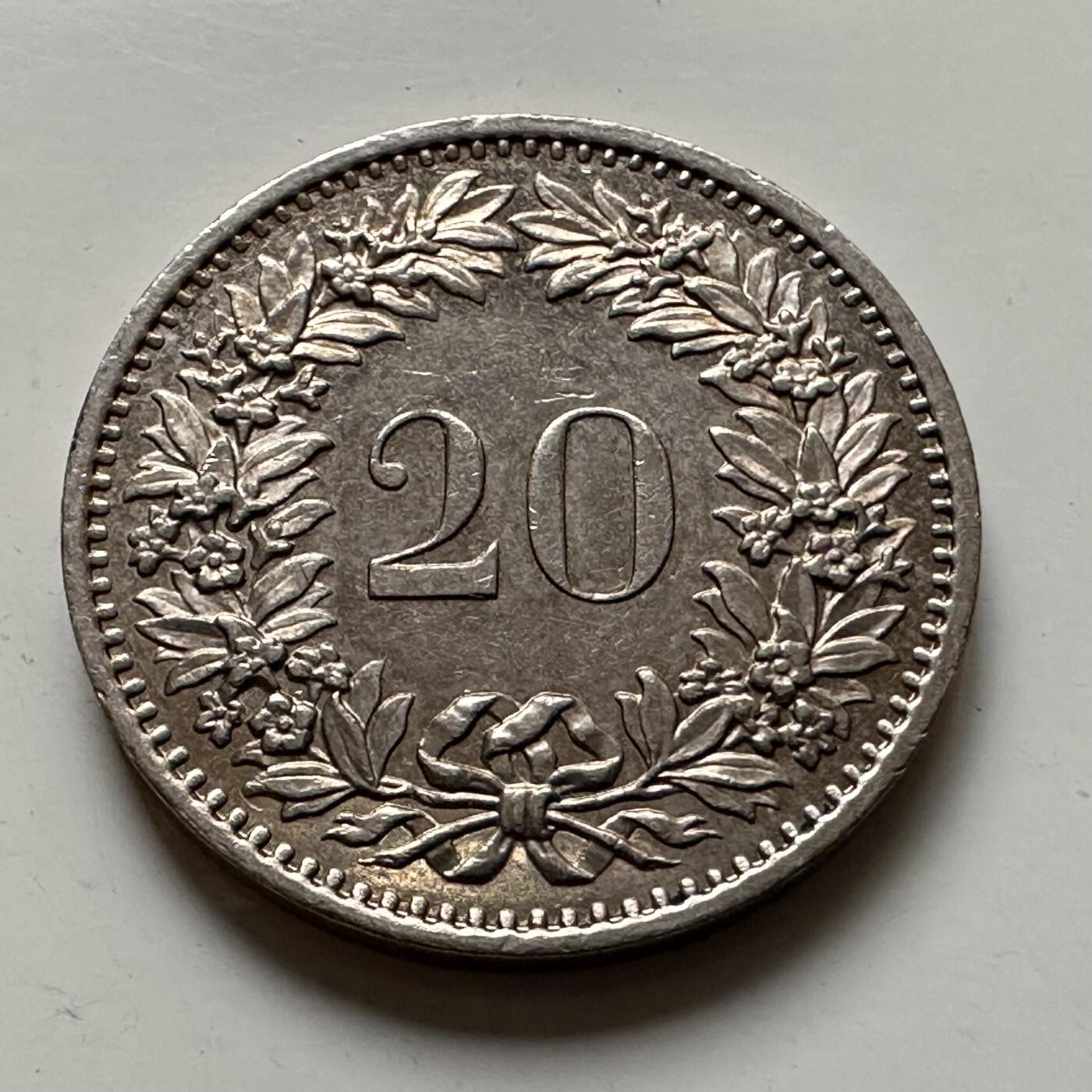 🌹外币初藏🌹🐯2026年第1场  每周二四六晚8️⃣点 接代拍 瑞士1975年20分