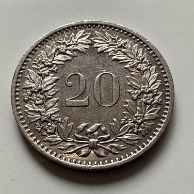 🌹外币初藏🌹🐯2026年第1场  每周二四六晚8️⃣点 接代拍 瑞士1975年20分