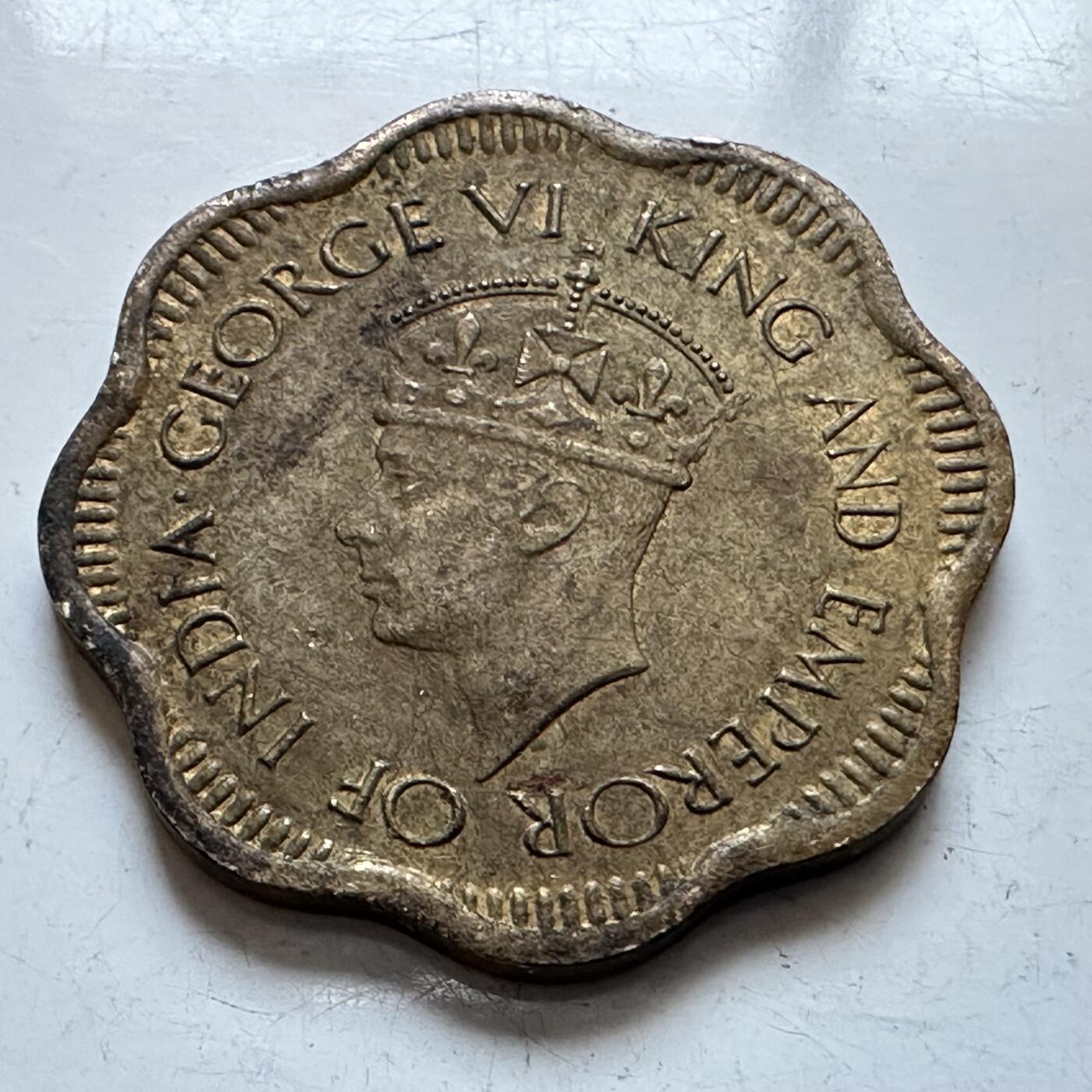 🌹外币初藏🌹🐯2026年第1场  每周二四六晚8️⃣点 接代拍 锡兰1944年10分 b