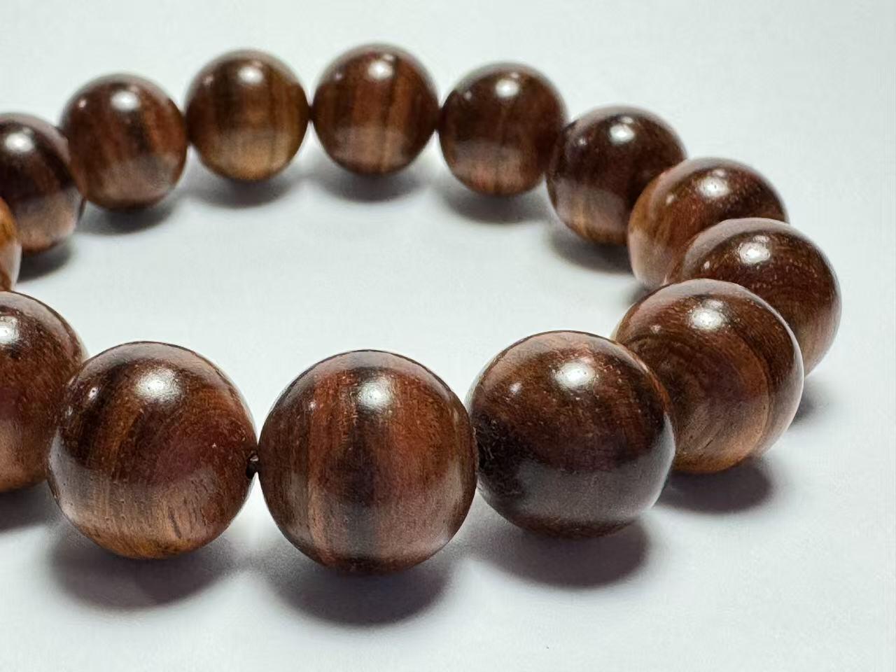 零元拍：海南黄花梨 手串 15MM