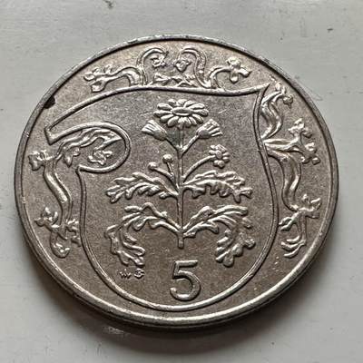 🌹外币初藏🌹🐯2026年第1场  每周二四六晚8️⃣点 接代拍 - 马恩岛1986年5便士