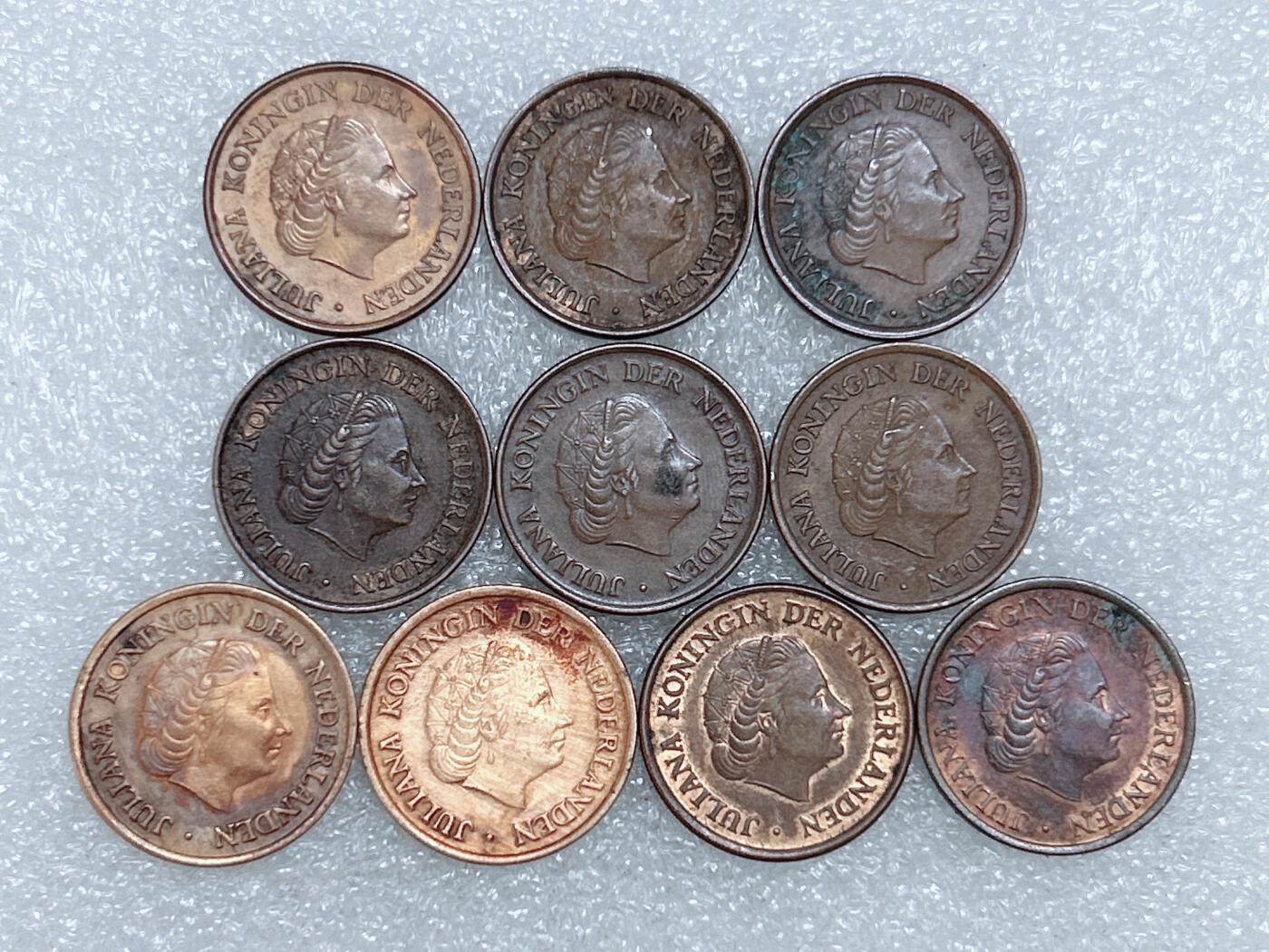 第一海外回流一元起拍收藏 散集专场  第285期 荷兰5分硬币 10枚