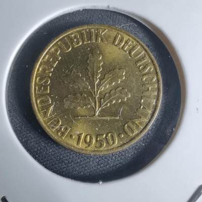 沼泽如烟--第948场 - 东德1950年5芬尼