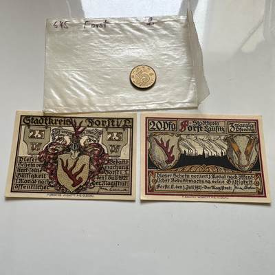 🌹外币初藏🌹🐯2026年第1场  每周二四六晚8️⃣点 接代拍 - 德国一战时期紧急币—2