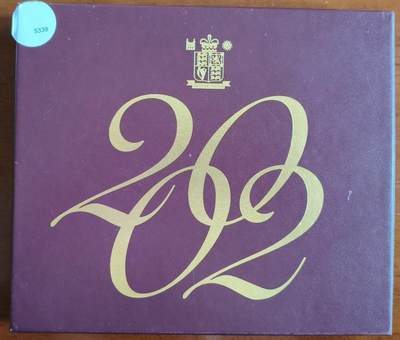 ❤️【币观天下】❤️ 第337期钱币拍卖- 2026.1.2周五晚上6点半场-长期征集拍品 - 英国2002年精制套币 女王登基50周年金禧纪念五镑 英格兰三狮一镑