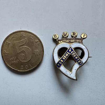 🌹外币初藏🌹🐯2026年第1场  每周二四六晚8️⃣点 接代拍 - 英国SRWI会员徽章 珐琅工艺