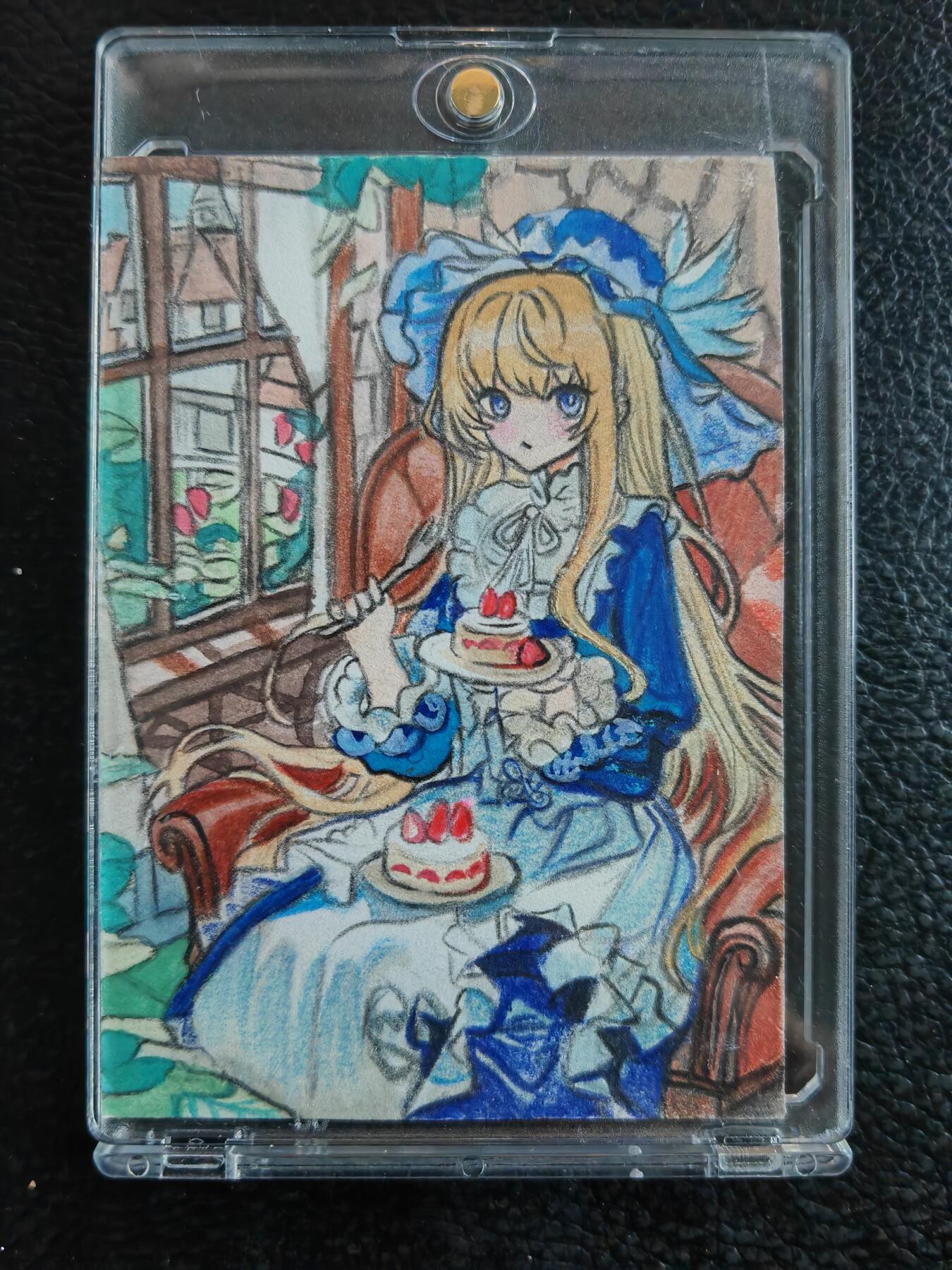 阳大大卡牌拍卖第90期（持续收拍品，周五晚上九点截拍，进群福利早知道） 【手绘卡】魔法蛋糕