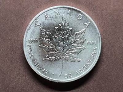 【日月同辉 第1场】元旦首场 无买家佣金 世界钱币 银币 - 【银币】2011年加拿大枫叶银币
