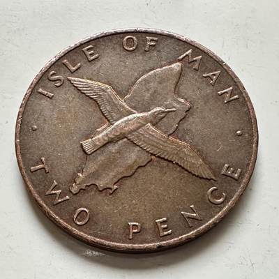 🌹外币初藏🌹🐯2026年第1场  每周二四六晚8️⃣点 接代拍 - 马恩岛1976年2便士