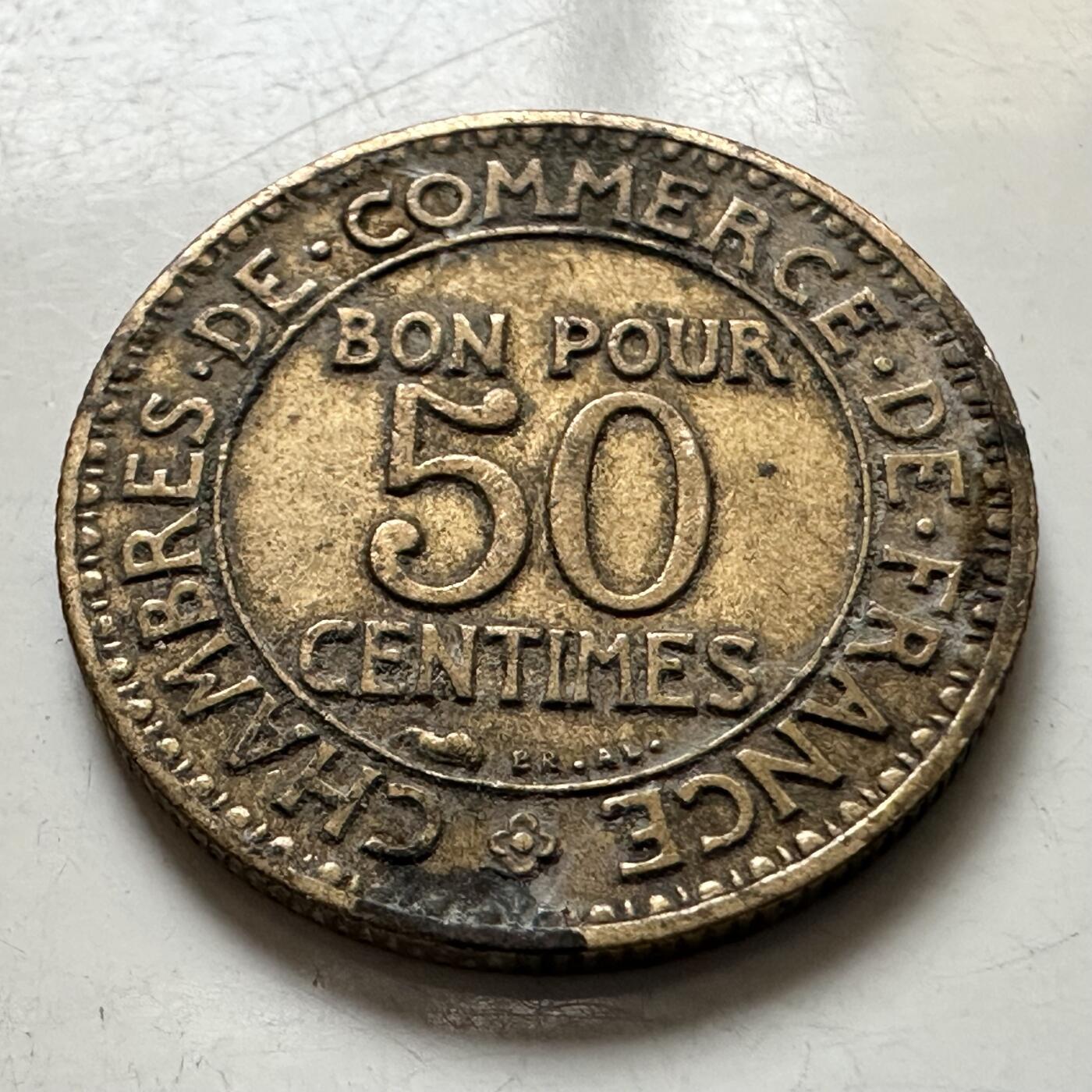 🌹外币初藏🌹🐯2026年第1场  每周二四六晚8️⃣点 接代拍 法国1923年50分