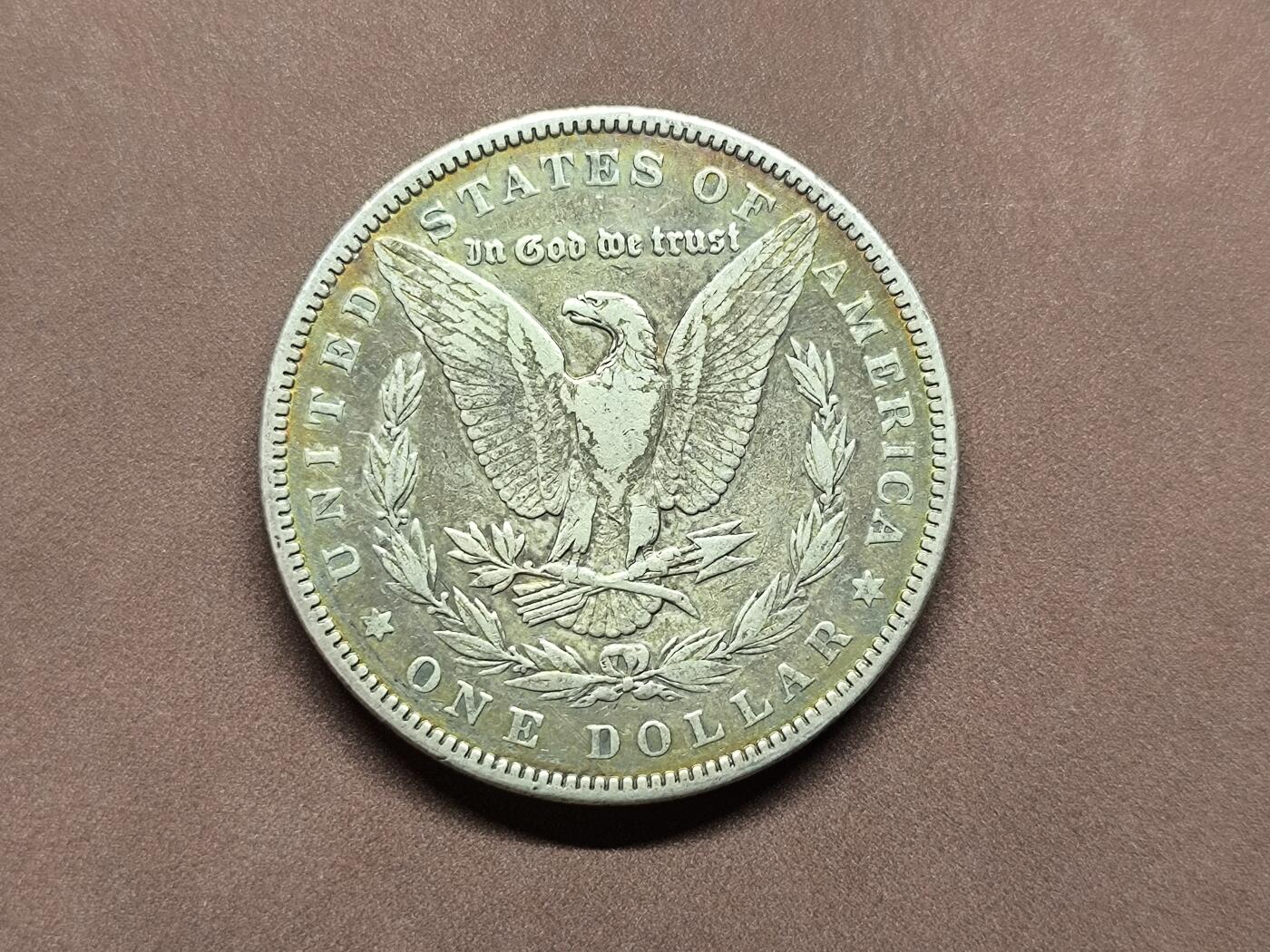 【日月同辉 第1场】元旦首场 无买家佣金 世界钱币 银币 【银币】1883年美国摩根银币