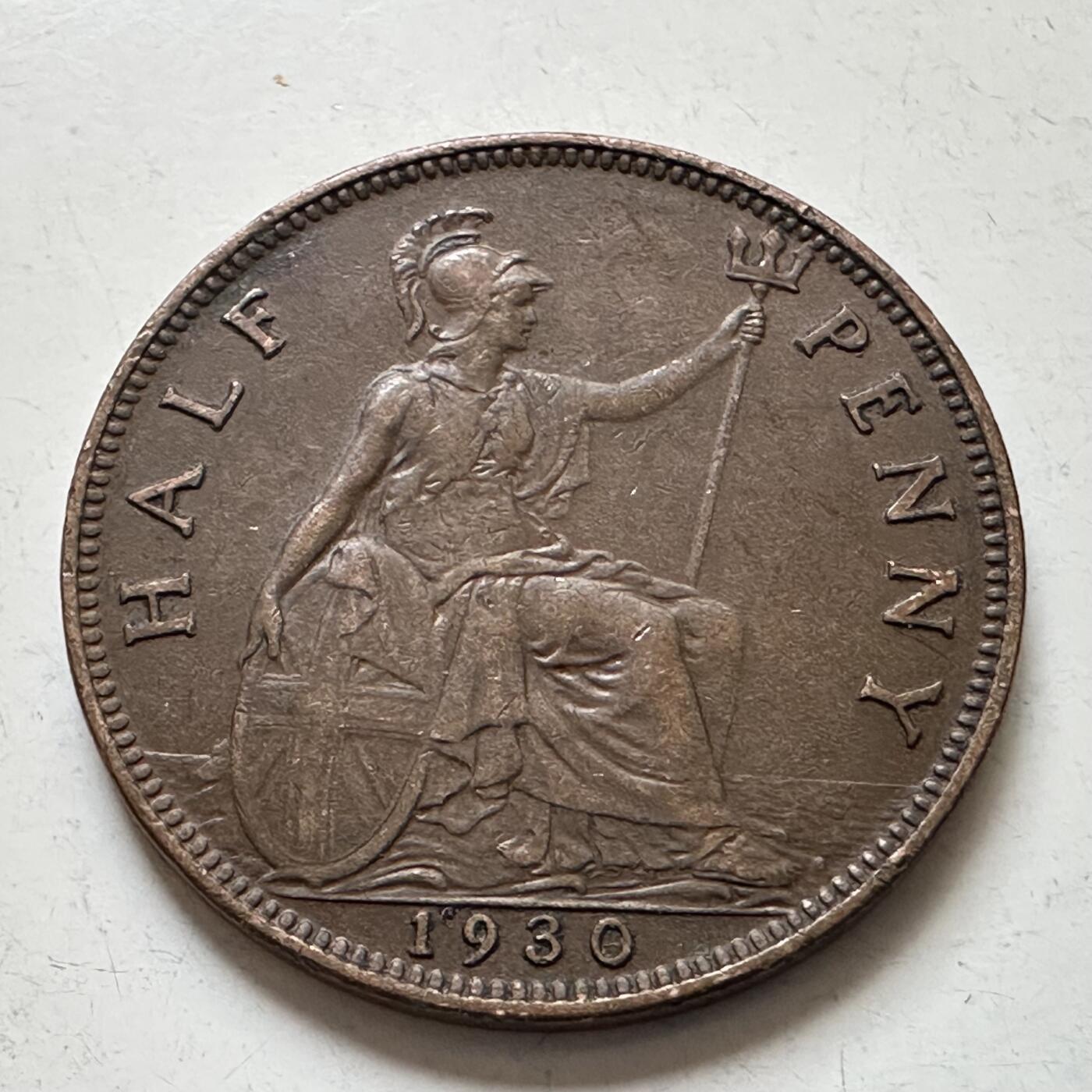 🌹外币初藏🌹🐯2026年第1场  每周二四六晚8️⃣点 接代拍 英国1930年半便士