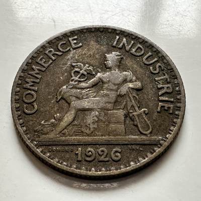 🌹外币初藏🌹🐯2026年第1场  每周二四六晚8️⃣点 接代拍 - 法国1926年50分