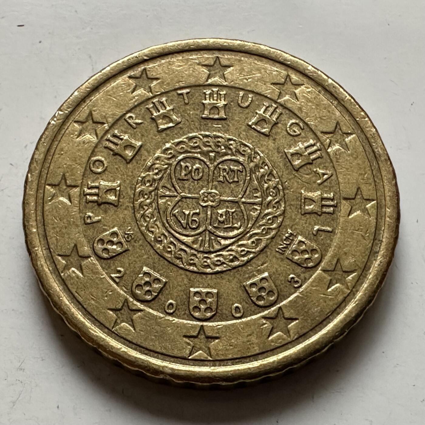 🌹外币初藏🌹🐯2026年第1场  每周二四六晚8️⃣点 接代拍 葡萄牙2003年50欧分