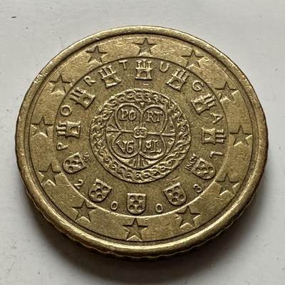 🌹外币初藏🌹🐯2026年第1场  每周二四六晚8️⃣点 接代拍 - 葡萄牙2003年50欧分