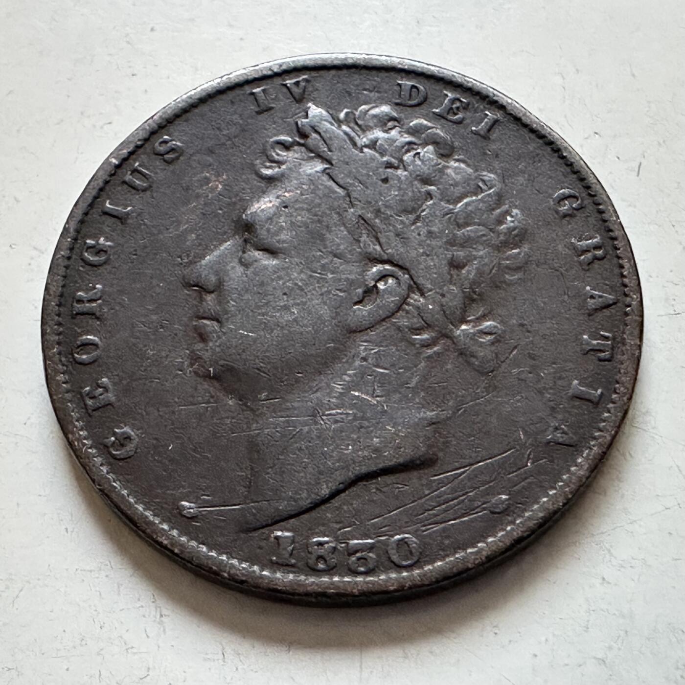 🌹外币初藏🌹🐯2026年第1场  每周二四六晚8️⃣点 接代拍 英国1830年乔四一法新