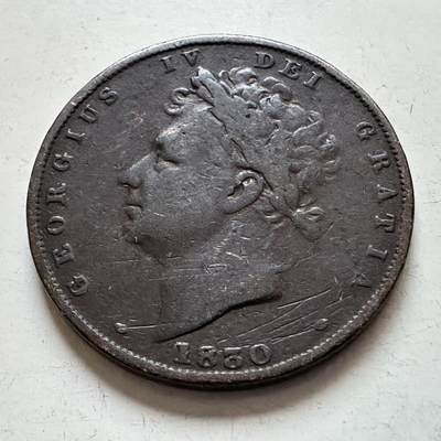 🌹外币初藏🌹🐯2026年第1场  每周二四六晚8️⃣点 接代拍 - 英国1830年乔四一法新