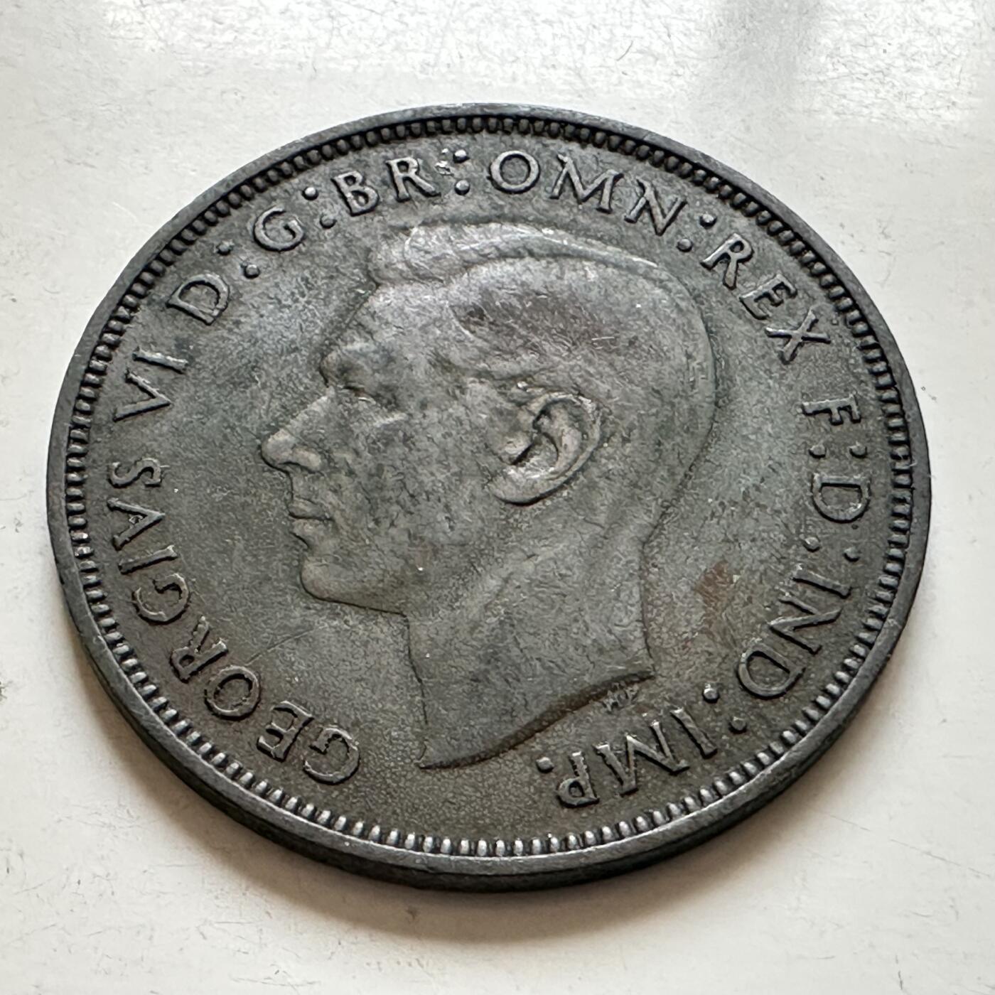 🌹外币初藏🌹🐯2026年第1场  每周二四六晚8️⃣点 接代拍 英国1946年一便士 