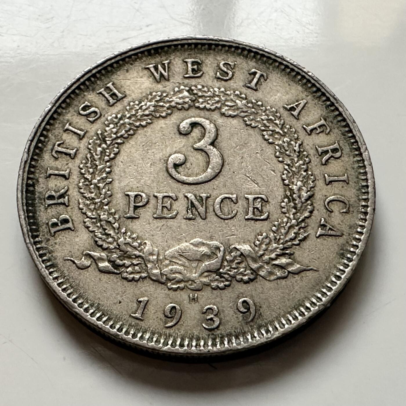 🌹外币初藏🌹🐯2026年第1场  每周二四六晚8️⃣点 接代拍 英属西非1939年三便士