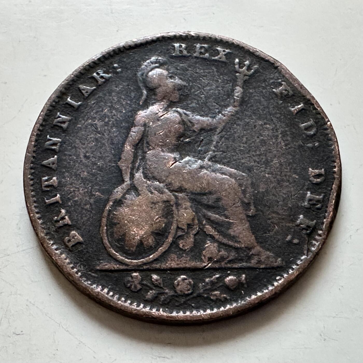 🌹外币初藏🌹🐯2026年第1场  每周二四六晚8️⃣点 接代拍 英国1836年威廉四世一法新