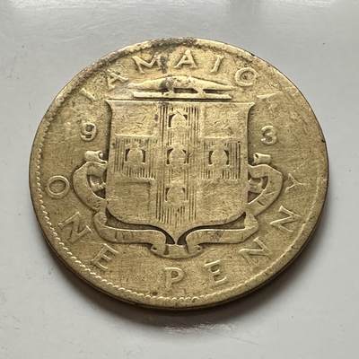 🌹外币初藏🌹🐯2026年第1场  每周二四六晚8️⃣点 接代拍 - 英属牙买加乔六一便士