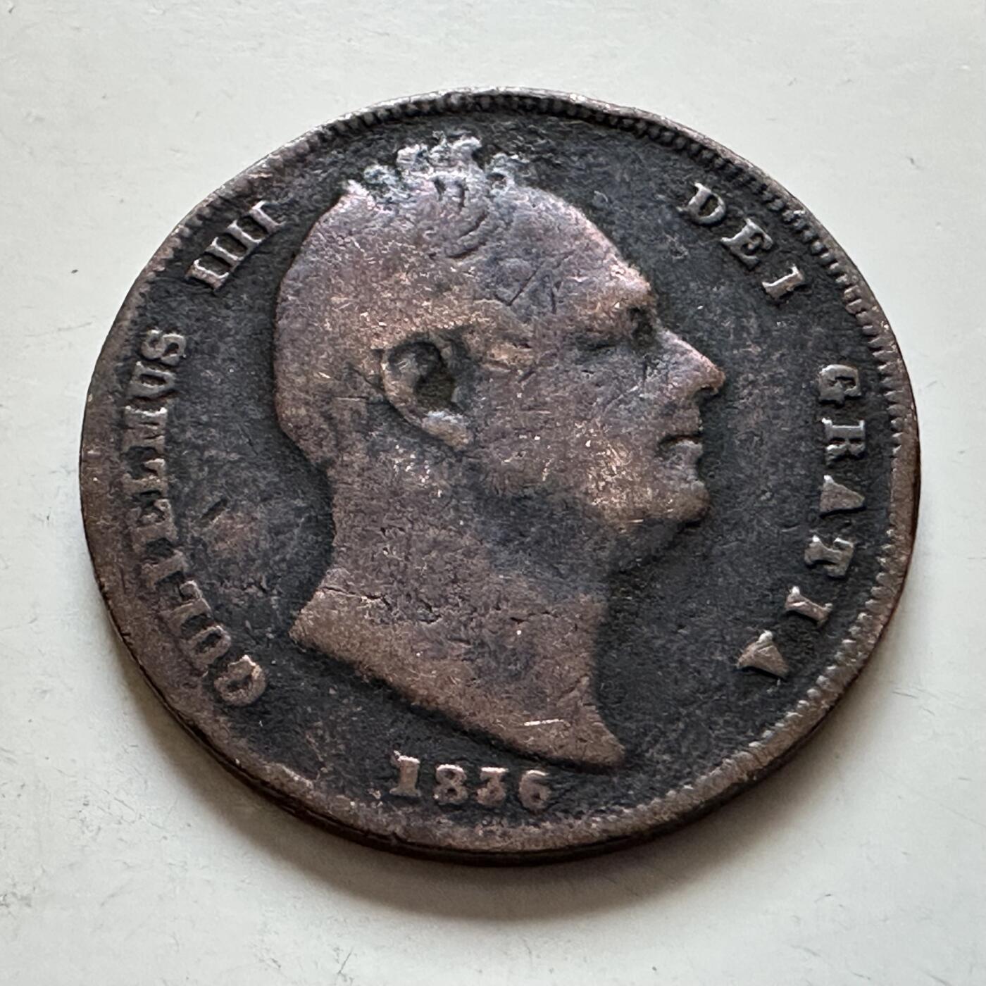 🌹外币初藏🌹🐯2026年第1场  每周二四六晚8️⃣点 接代拍 英国1836年威廉四世一法新