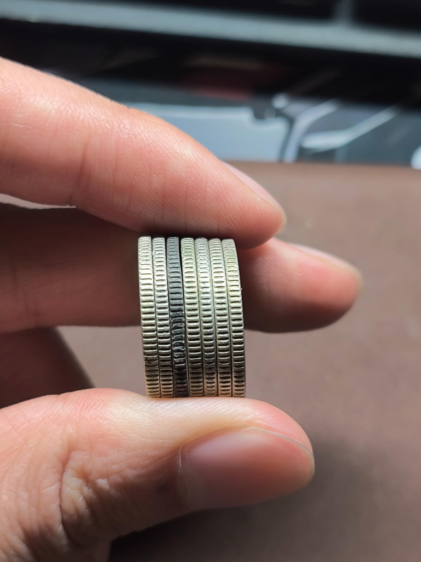 【日月同辉 第1场】元旦首场 无买家佣金 世界钱币 银币 【银币】日本稻穗银币七枚