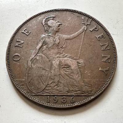 🌹外币初藏🌹🐯2026年第1场  每周二四六晚8️⃣点 接代拍 - 英国1936年一便士 