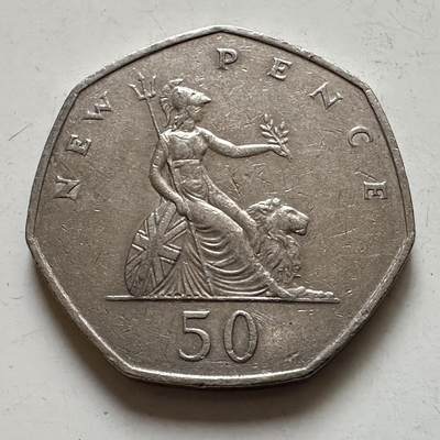 🌹外币初藏🌹🐯2026年第1场  每周二四六晚8️⃣点 接代拍 - 英国1970年50便士