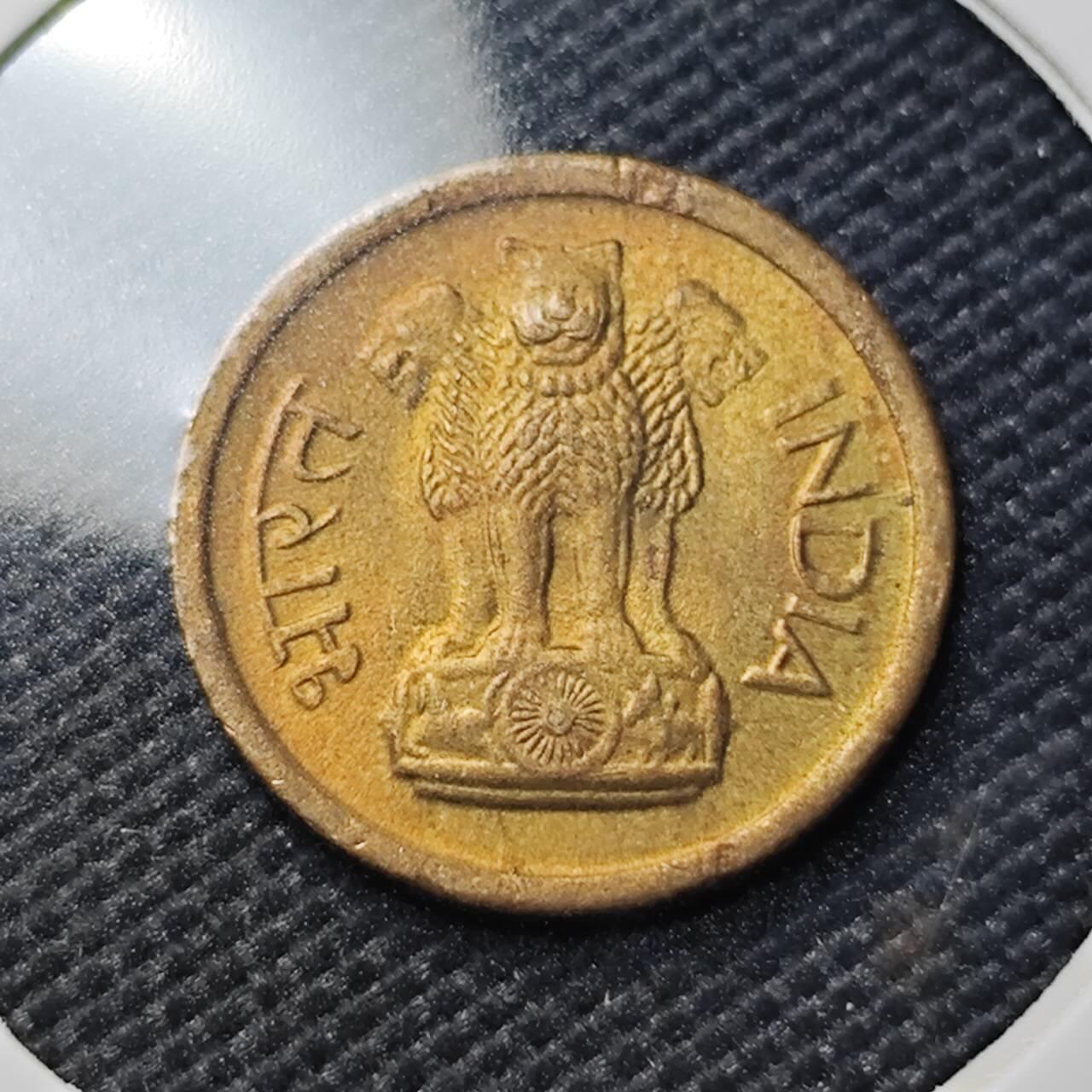 KK钱币收藏小铺 《套币 好品/批量散币专场》  2月预留时间 周末发货  1964印度1派沙 好品