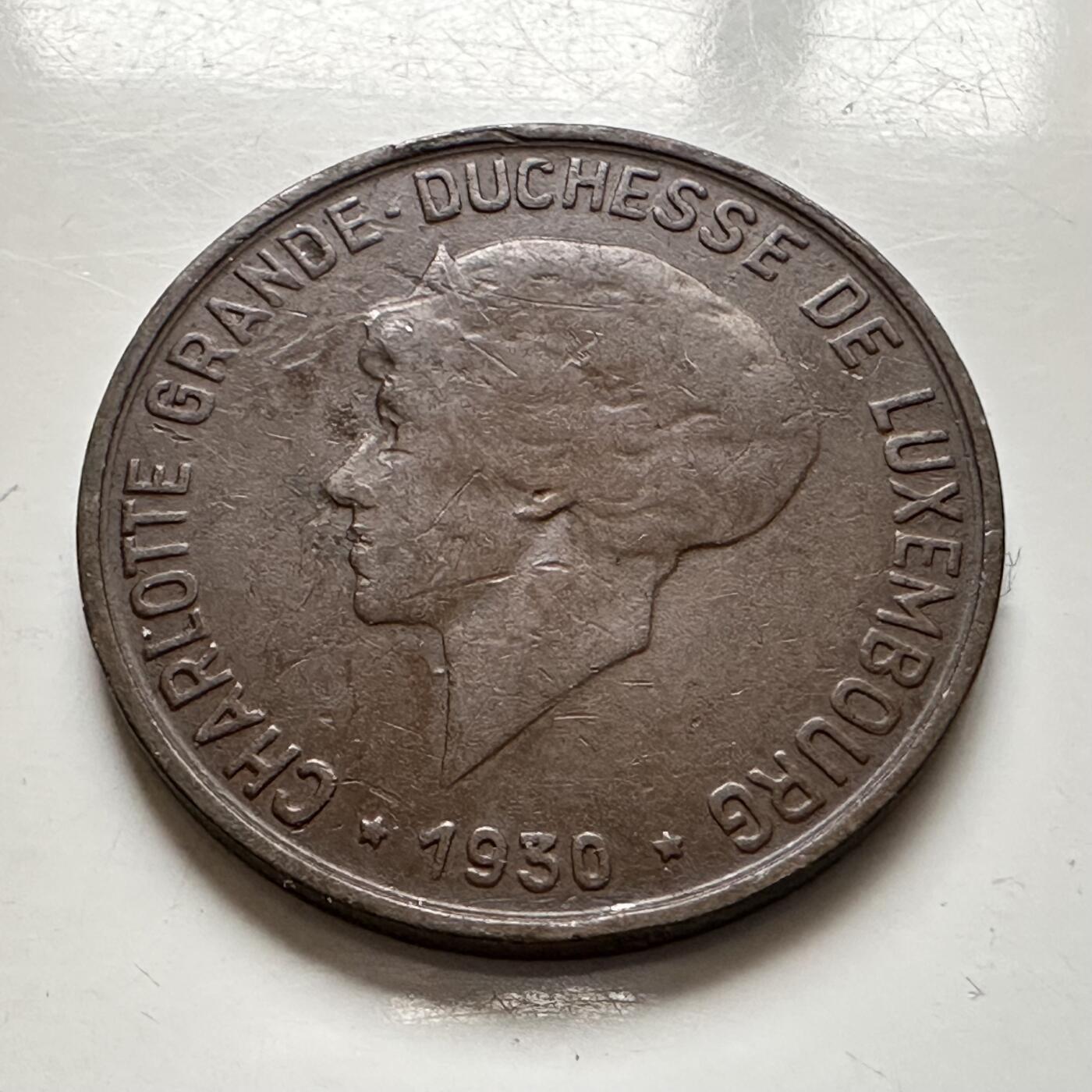 🌹外币初藏🌹🐯2026年第1场  每周二四六晚8️⃣点 接代拍 卢森堡1930年10分