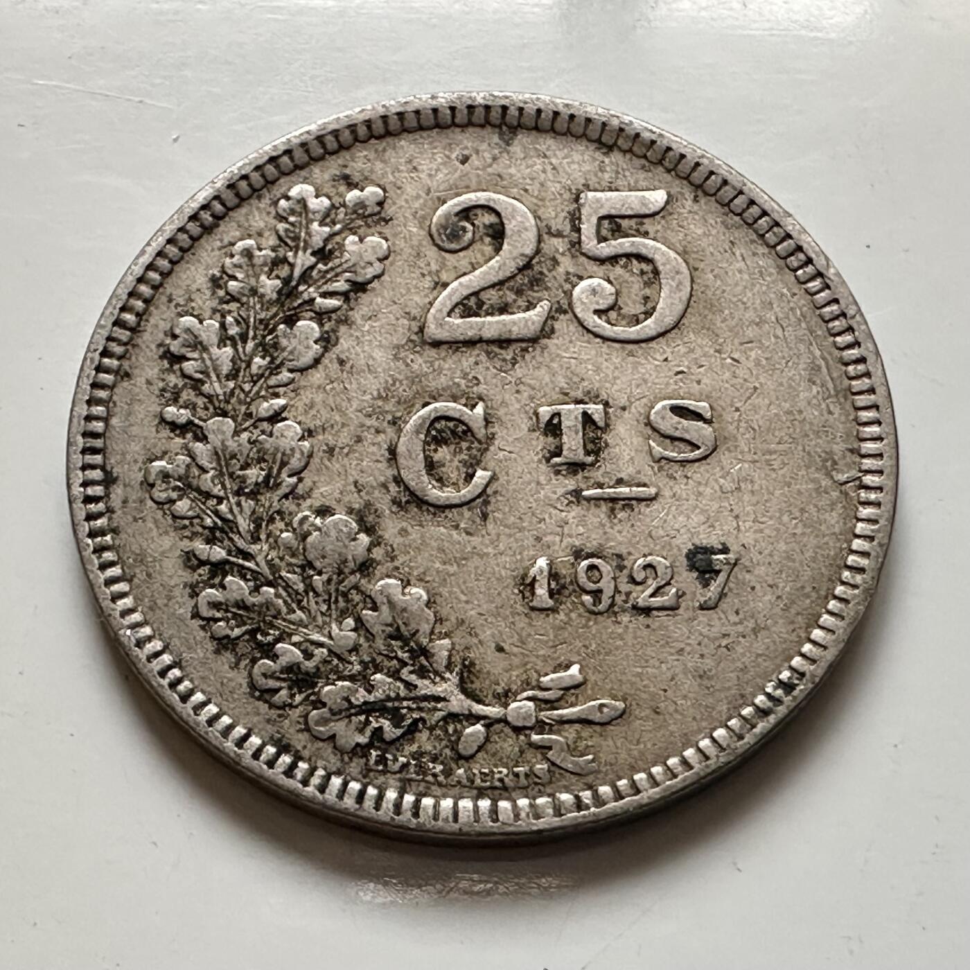 🌹外币初藏🌹🐯2026年第1场  每周二四六晚8️⃣点 接代拍 卢森堡1927年25分