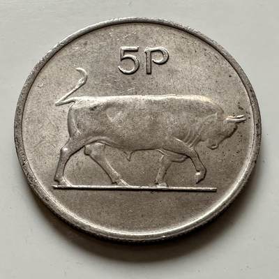 🌹外币初藏🌹🐯2026年第1场  每周二四六晚8️⃣点 接代拍 - 爱尔兰1980年5便士