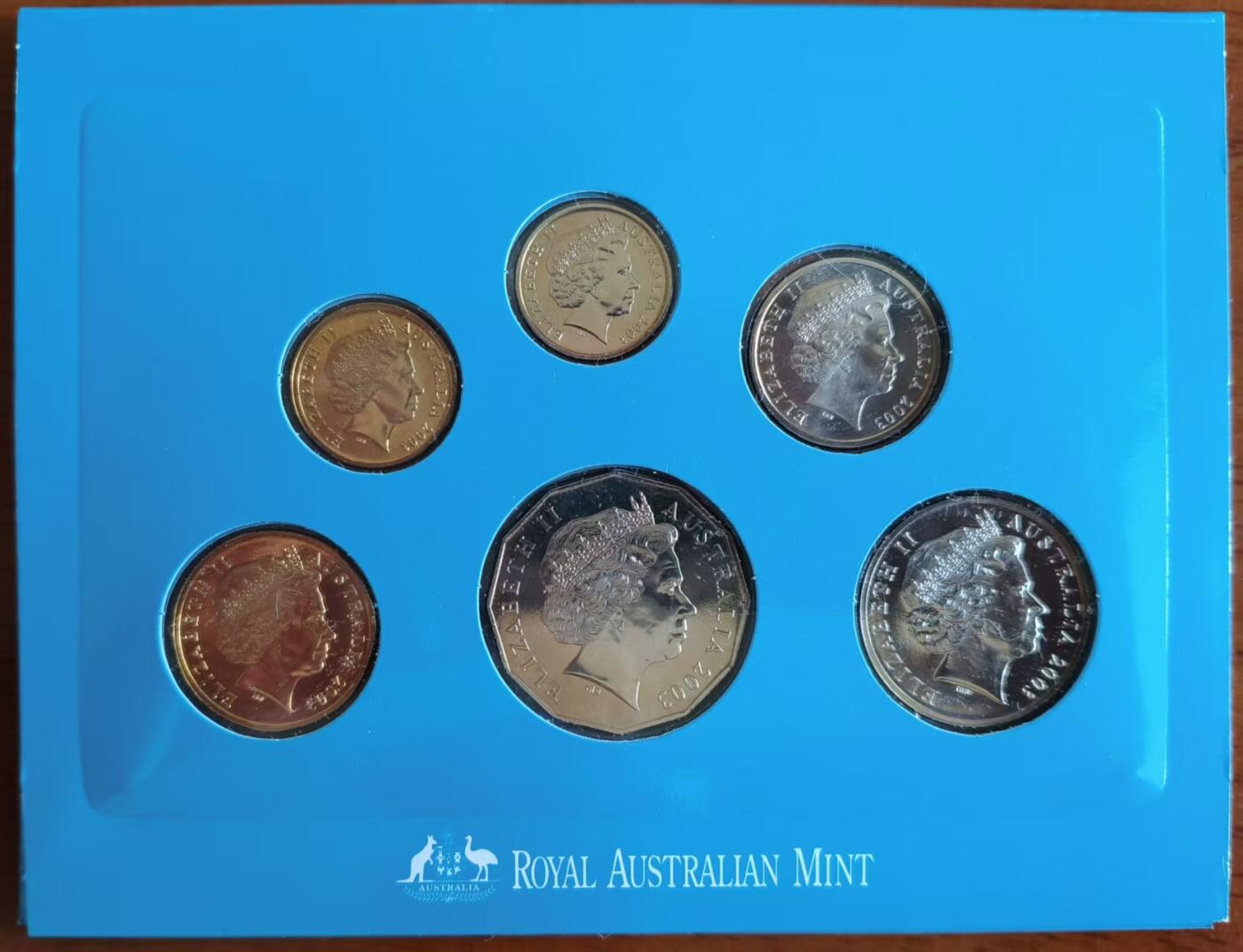 ❤️【币观天下】❤️ 第337期钱币拍卖- 2026.1.2周五晚上6点半场-长期征集拍品 澳大利亚2003年澳大利亚志愿者MS 20分/50分和1元都是为志愿者特别发行