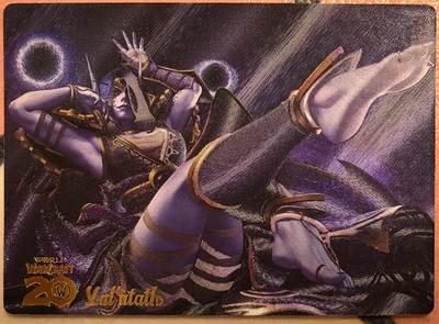 丫丫卡拍--跨年特档*满赠妲己特卡，本场包含之前流拍品（12月31日22点截拍） - 魔兽争霸 暗夜精灵 粗闪 背面微瑕介意勿拍