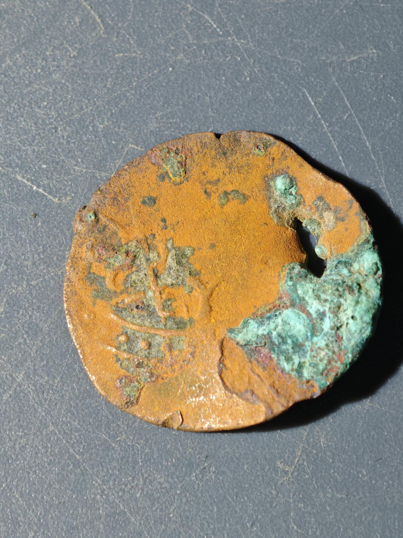 102期回流戒指饰品杂件纪念章丝路钱币专场 B察合台汗国铜币