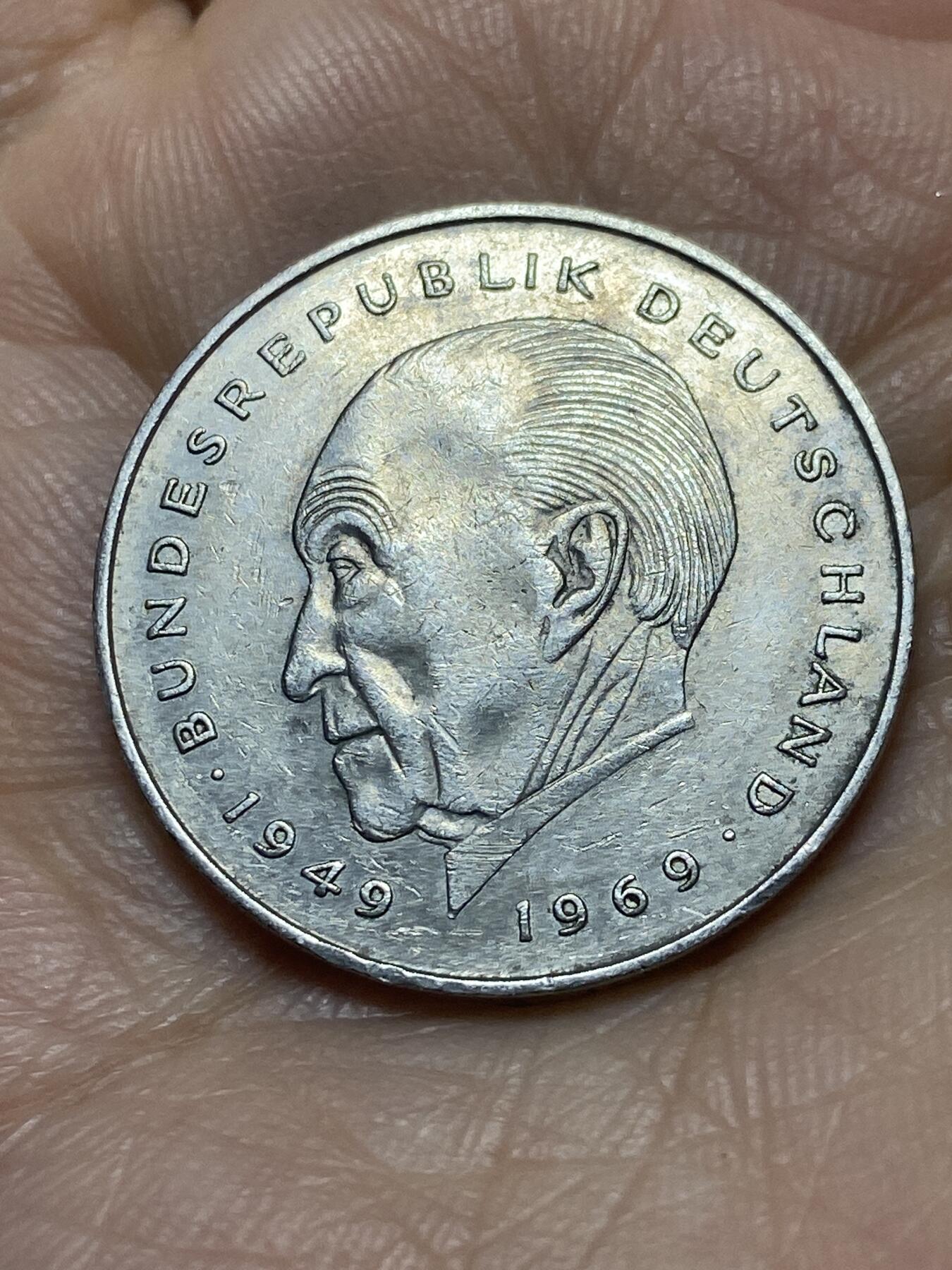 2026年第二场(总第一百七十一场）外国好品散币场(免佣金) 德国🇩🇪1982年2德国马克(G标，卡尔斯鲁厄造)