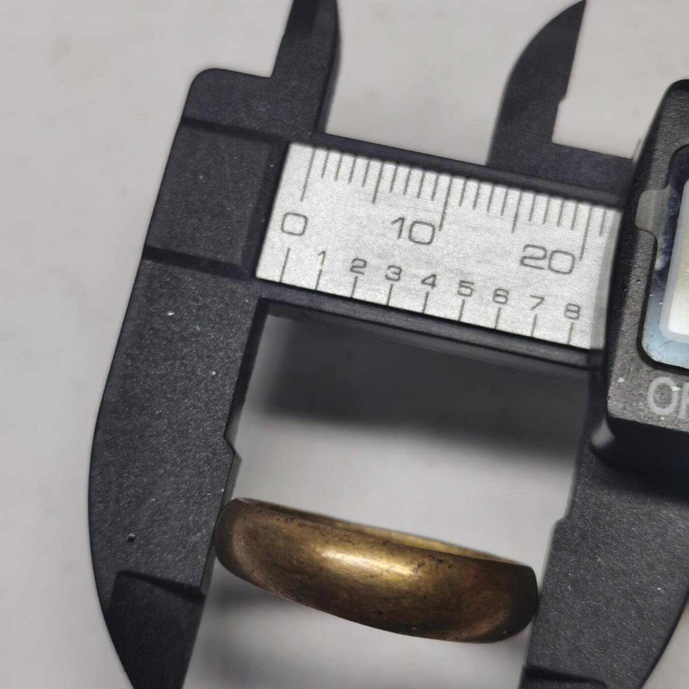 杂件专场92期 清末民国老戒指看不清楚是什么金带款