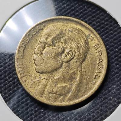 KK钱币收藏小铺 《套币 好品/批量散币专场》  2月预留时间 周末发货 -  1955巴西20分 好品