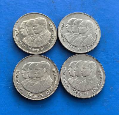 外国优质老铜币高银银币，周六九点倒数截拍，满百包邮，持续收拍 - 泰国纪念币4个