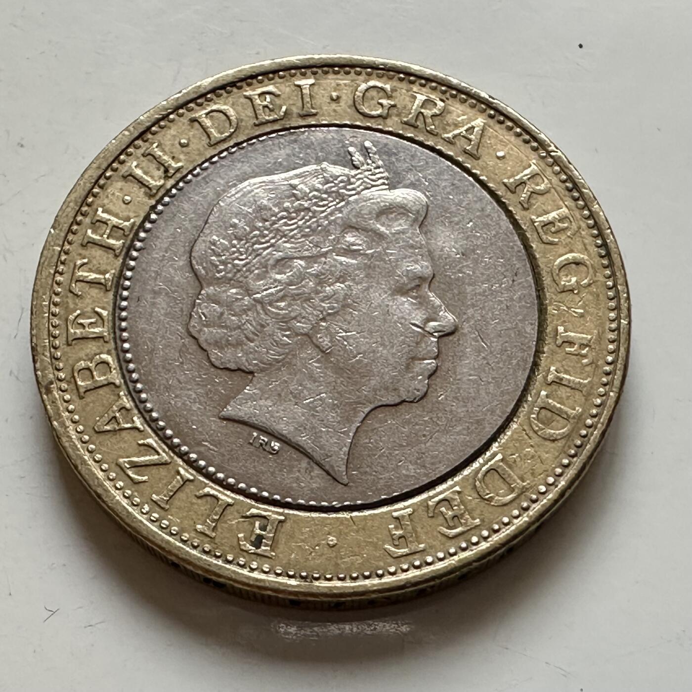 🌹外币初藏🌹🐯2026年第1场  每周二四六晚8️⃣点 接代拍 英国2005年2英镑纪念币