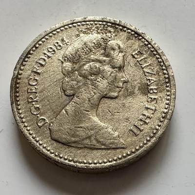 🌹外币初藏🌹🐯2026年第1场  每周二四六晚8️⃣点 接代拍 英国1984年一英镑